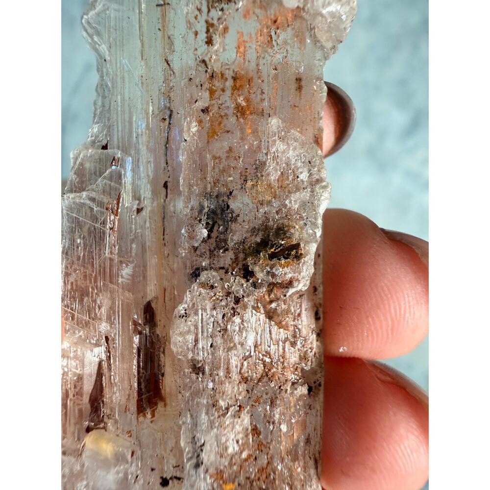 Naica Selenite with Inclusions Mexico – Purification & Grounding Crystal - Picture 7 of 10